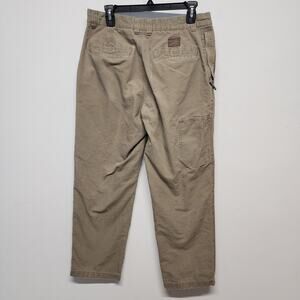 Columbia Flex ROC Cargo Pants Mens 32x29 Khaki Canvas Relaxed Utility Outdoor